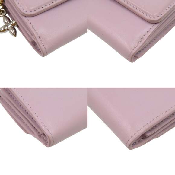 Excellent condition Louis Vuitton Mini Trifold Wallet LV Bloom M15083 in purp...